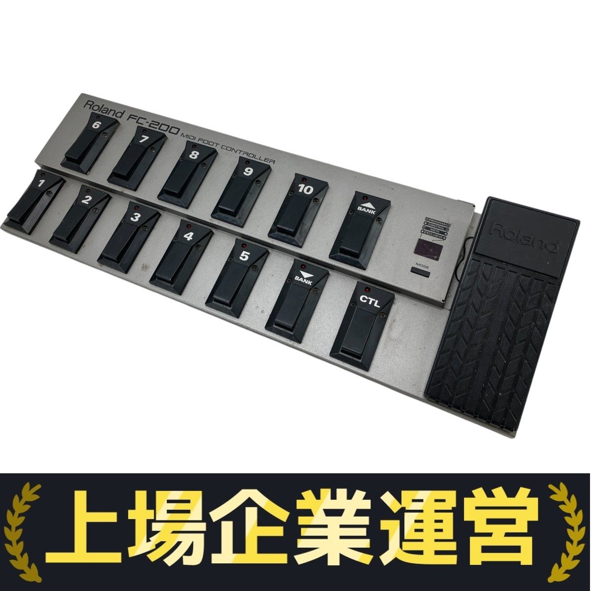 動作確認済 Roland FC-200 MIDI フットコントローラー Roland ローランド FC-200 MIDI フットコントローラー