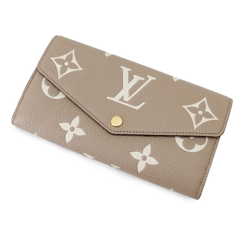 最終値下げ❗️ルイヴィトン モノグラム ポルトモネ クレディ 長財布　付属品付き LOUIS VUITTON】ルイヴィトン『バイカラー モノグラム アン