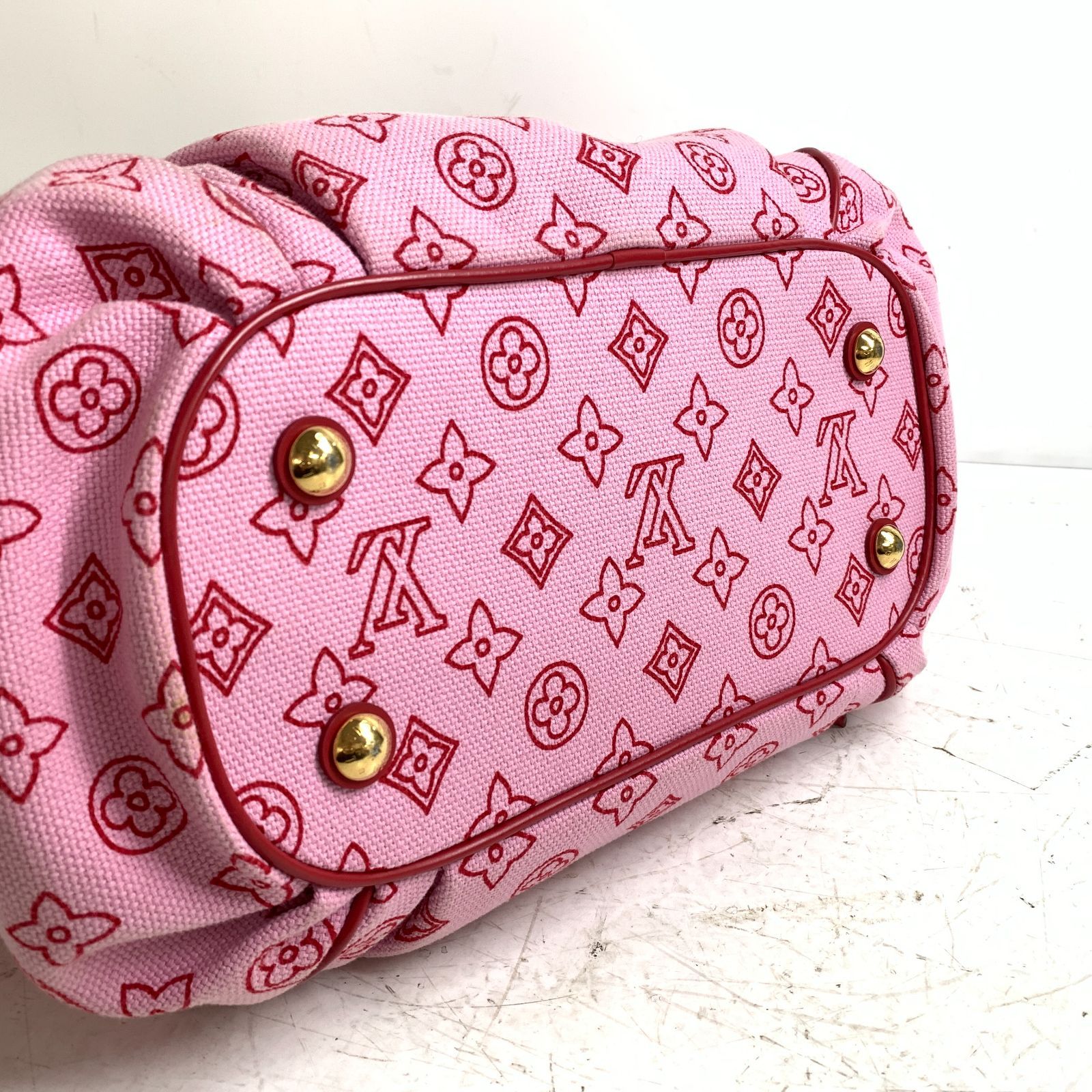 f001 L 美品 Louis Vuitton カバイパネマPM ビーチライン モノグラム 