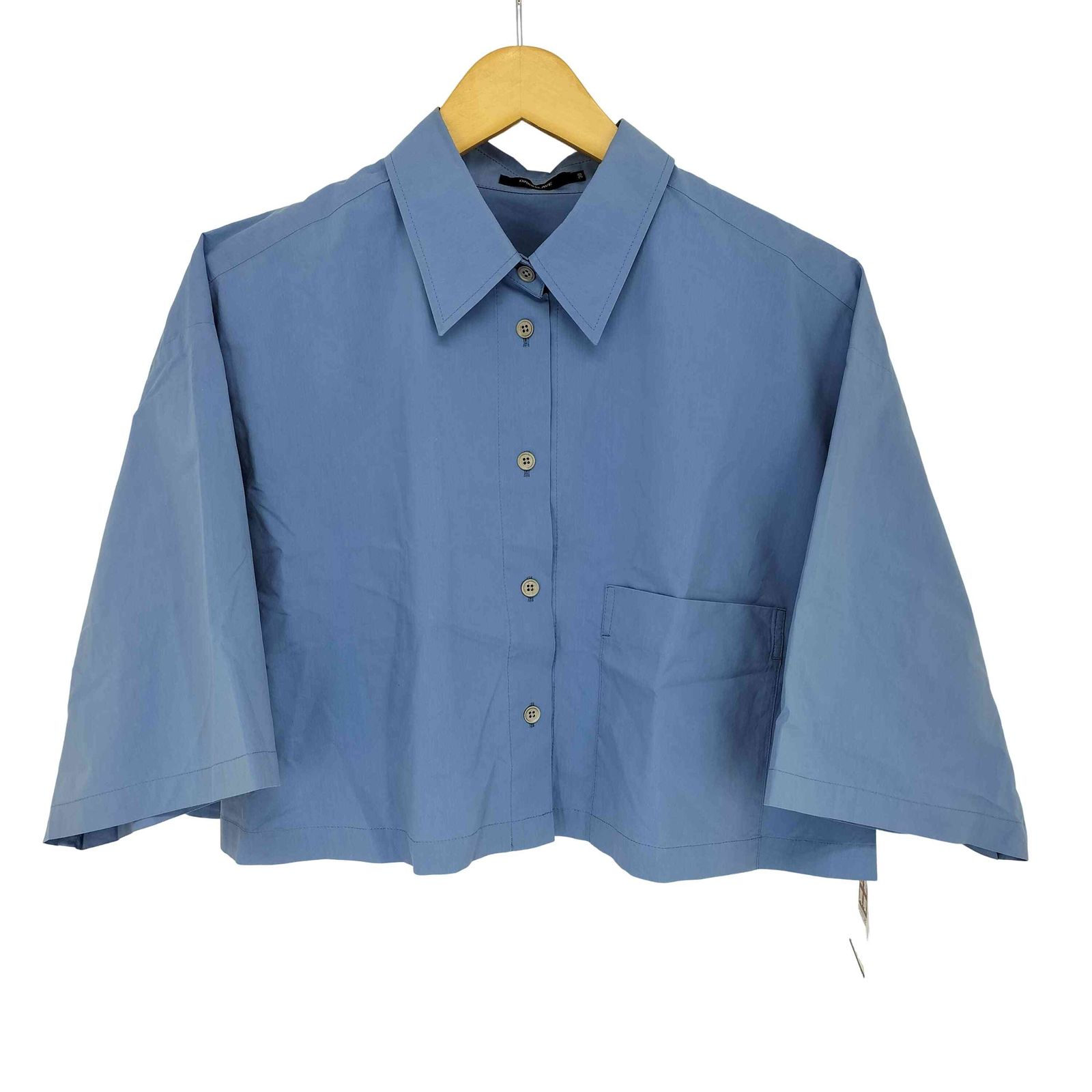 ドレスレイブ DRESSLAVE half sleeve color midriff shirt