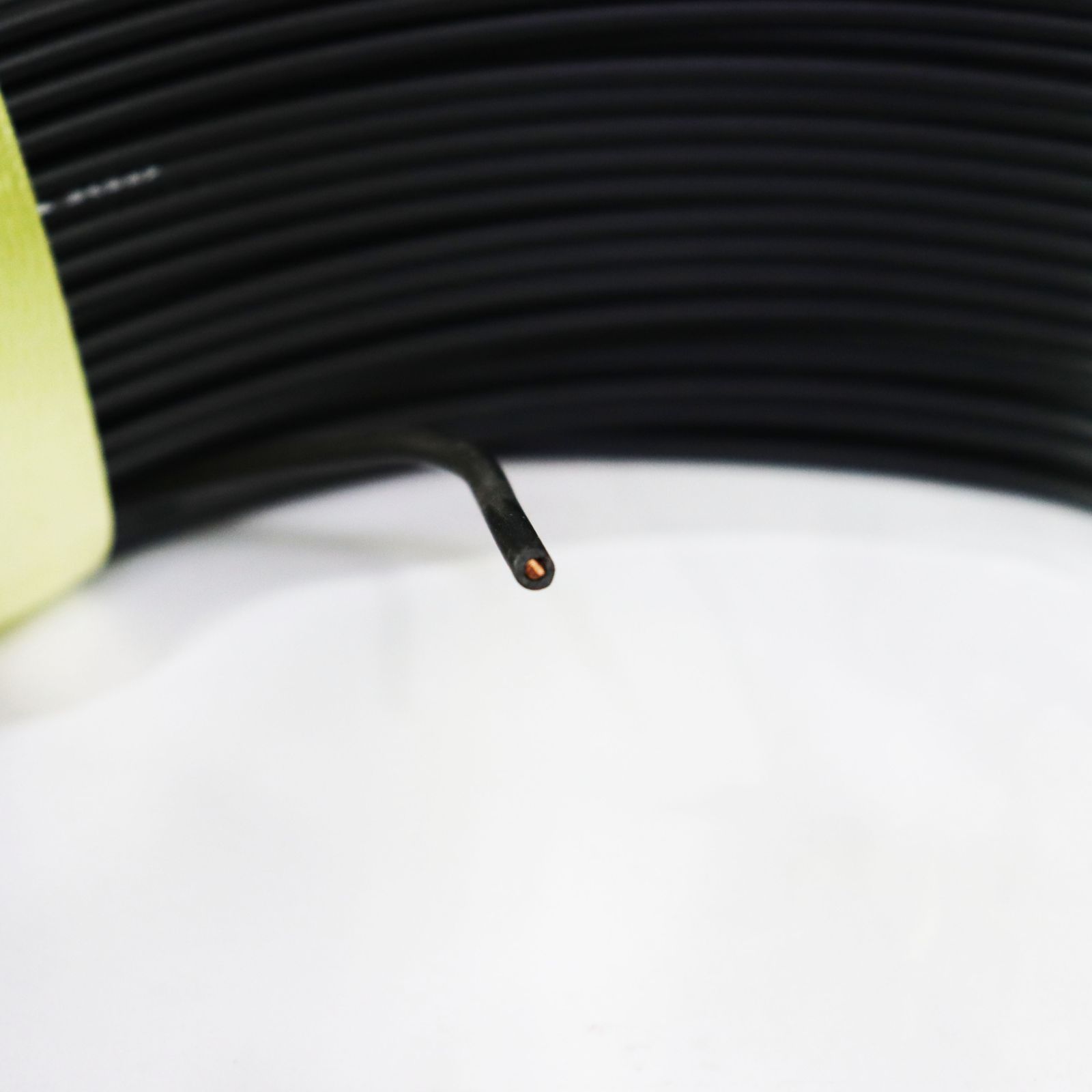 YAZAKI 3×2.0 電線ケーブル 黒白緑 100m 矢崎 VVFケーブル 2.0mm×3