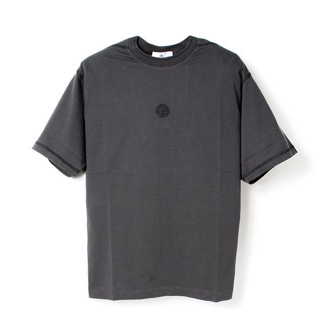 【新品未使用】 STONE ISLAND ストーンアイランド Tシャツ T SHIRT ORGANIC COTTON JERSEY 7815 209 57 【Lサイズ/BLACK】