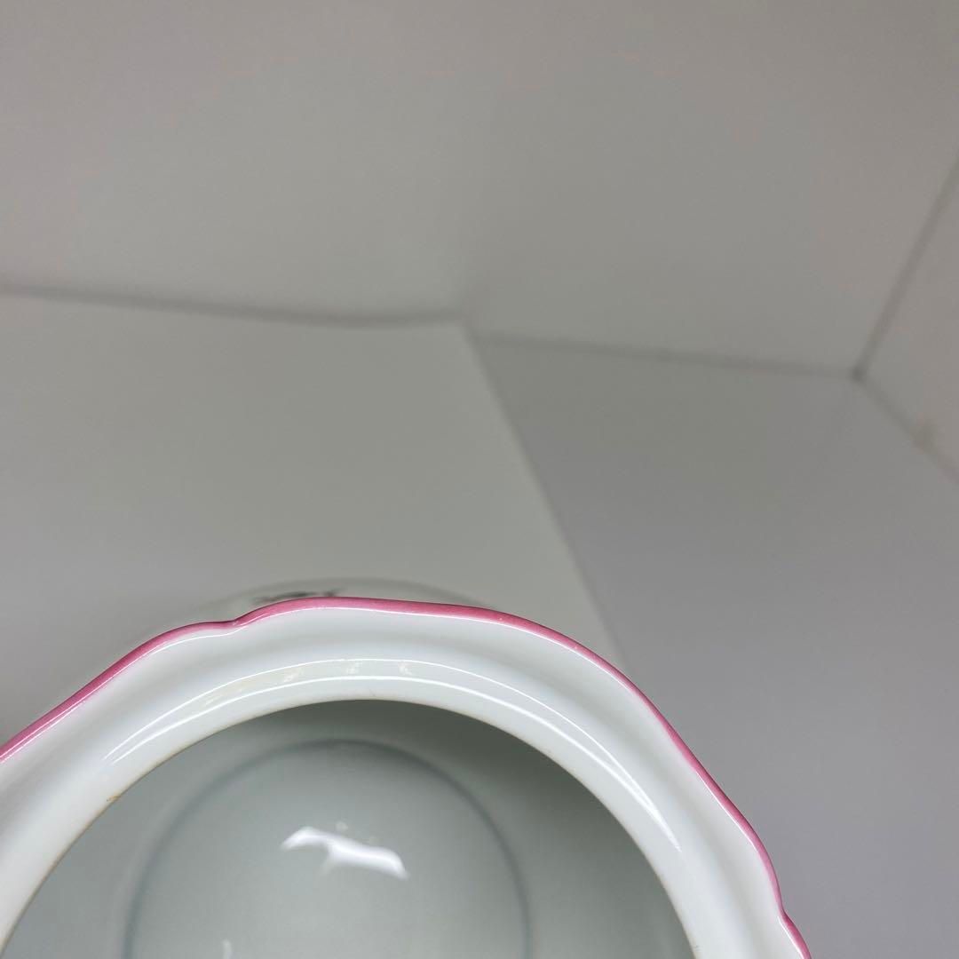 リチャードジノリアンティックローズティーポットL幅約22㎝東な6-0924 1F