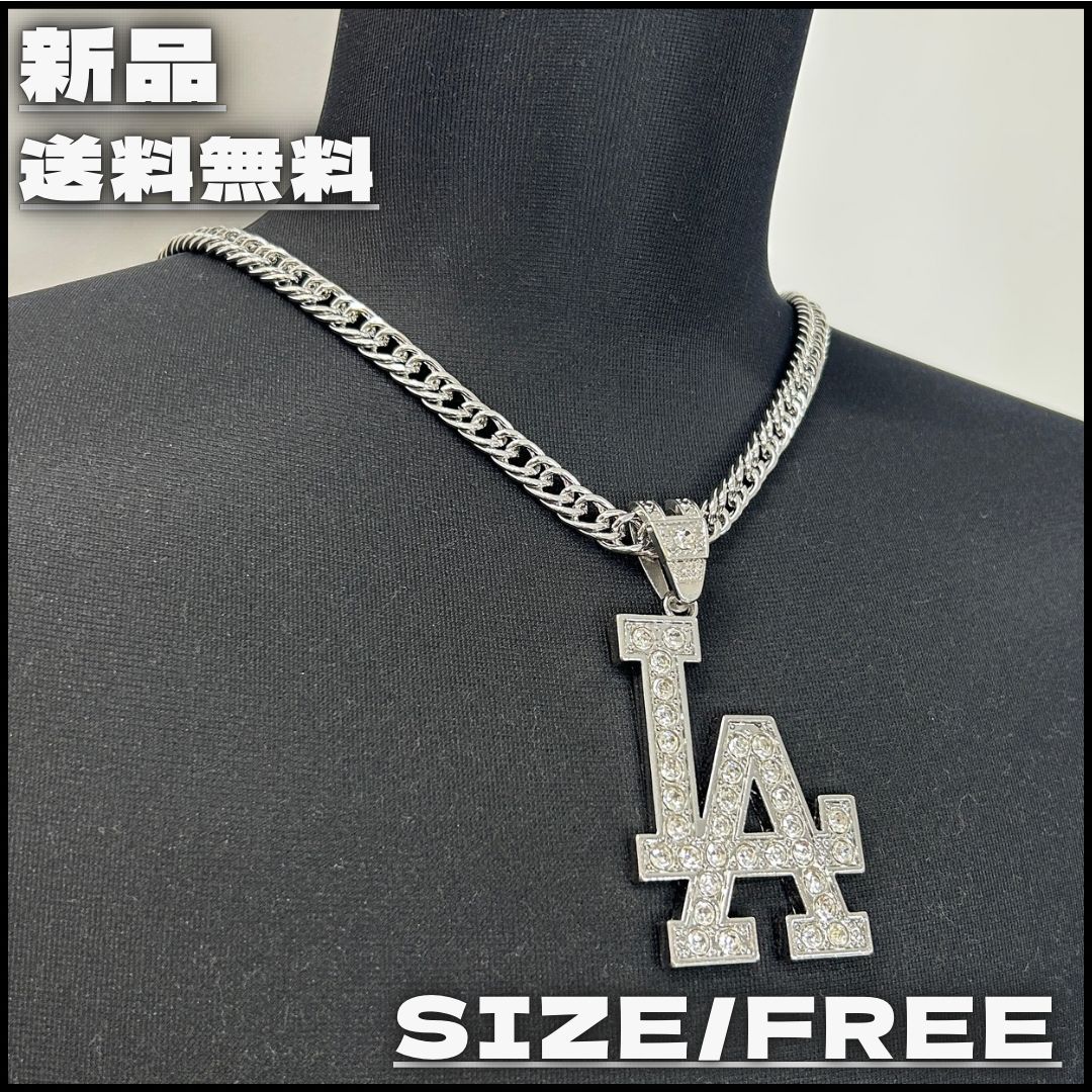 着画ありhip hopBBOYLA NY ロゴ ネックレスセットブリンブリン