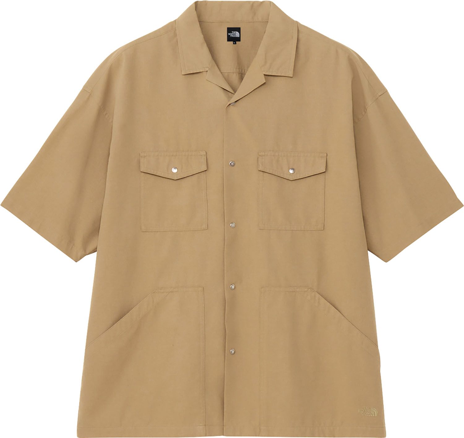 ザ ノース フェイス THE NORTH FACE アウトドア ショートスリーブユーティリティシャツ S|S UTILITY SHIRT メンズ 半袖シャツ トップス 接触冷感 吸水 速乾 ポケット ハイキング UVケア NR2243 CK クラシックカーキ