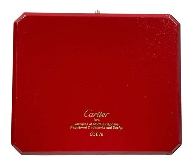 カルティエ　時計ケース　赤　空箱　Cartier 保存箱 Cartier カルティエ 空箱④ 純正BOX 時計ケース