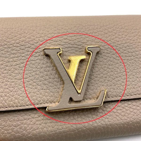 LOUIS VUITTON ルイヴィトン M61249 ポルトフォイユ・カプシーヌ RFID ...