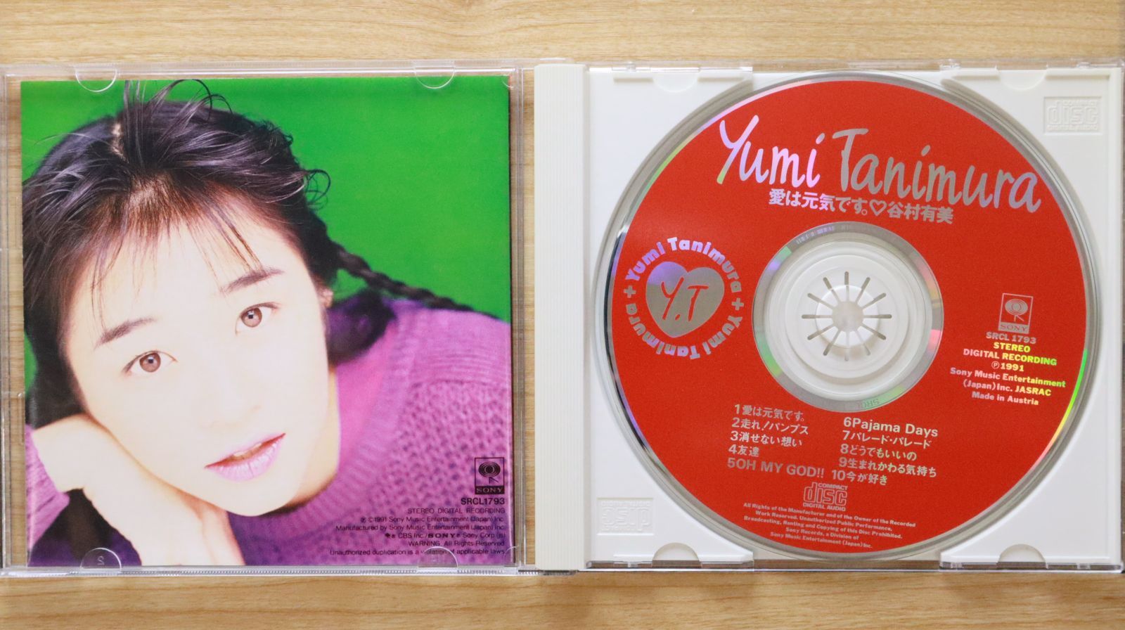 国内盤CD☆谷村有美/Yumi Tanimura□ 愛は元気です 【SRCL1793