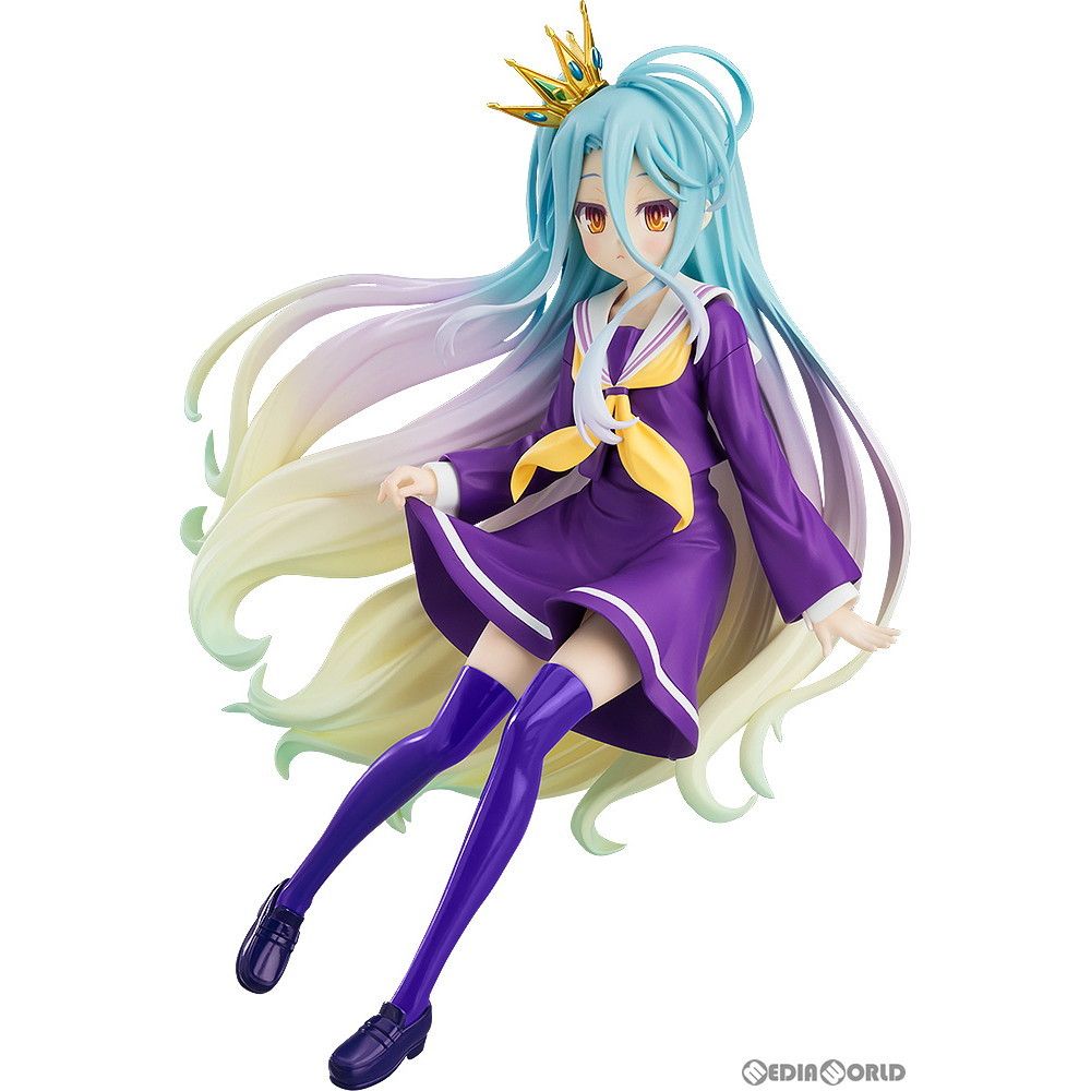 POP UP PARADE(ポップアップパレード) 白(しろ) 王冠Ver. ノーゲーム・ノーライフ 完成品 フィギュア グッドスマイルカンパニー