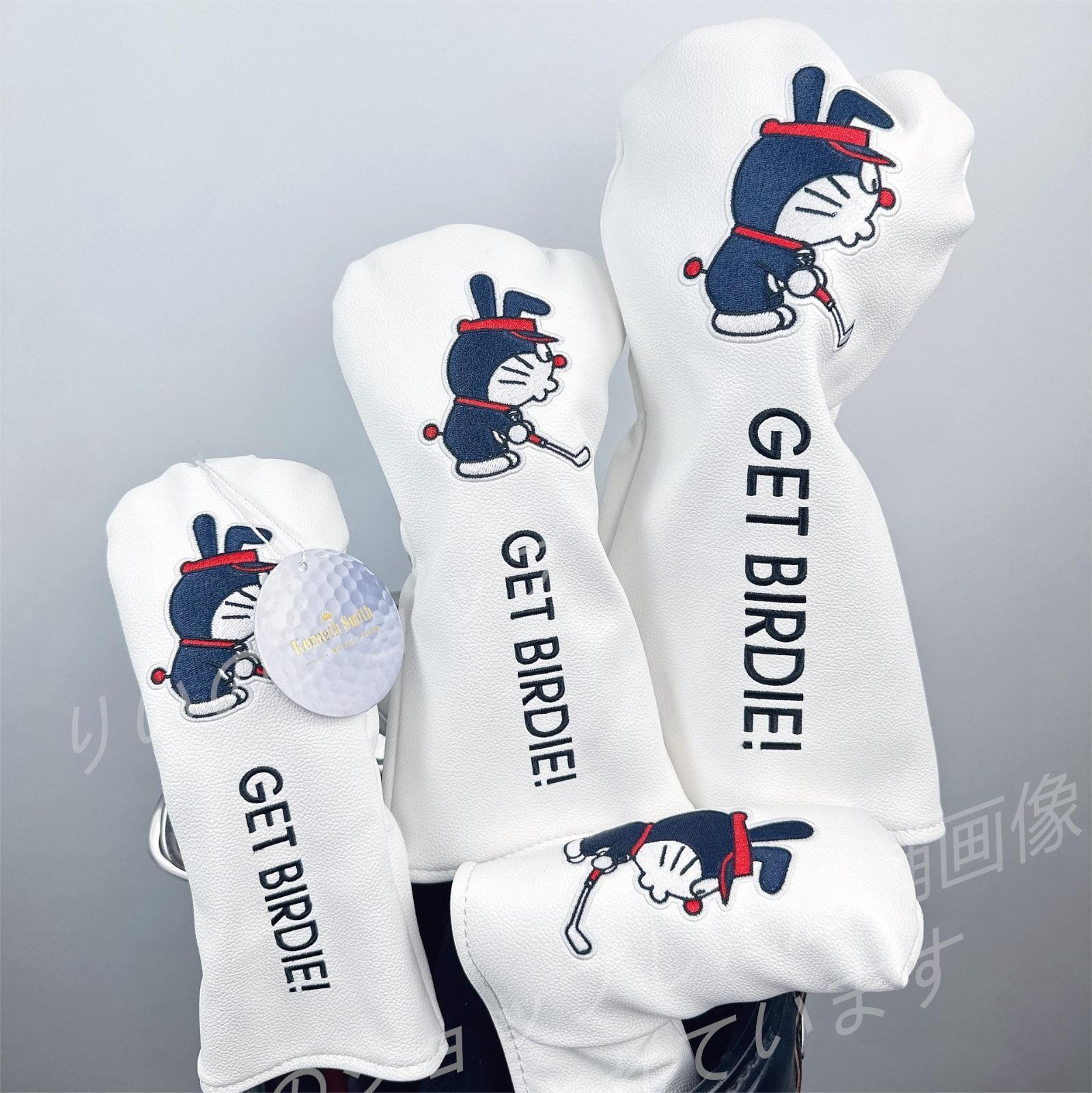 【3点セット】新品未使用 ゴルフクラブヘッドカバーセット 組み合自由！ g9
