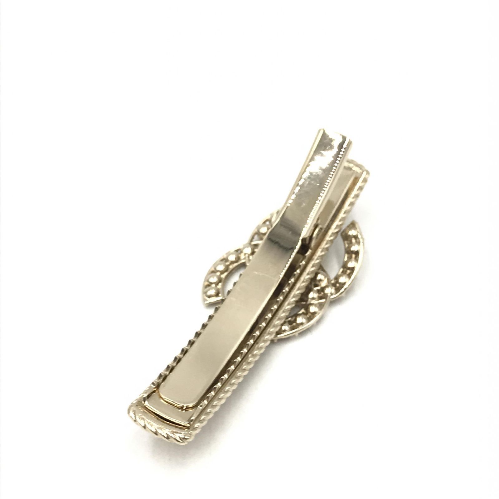 CHANEL シャネル ココマーク パールヘアピン シルバー 箱付き 刻印B22C