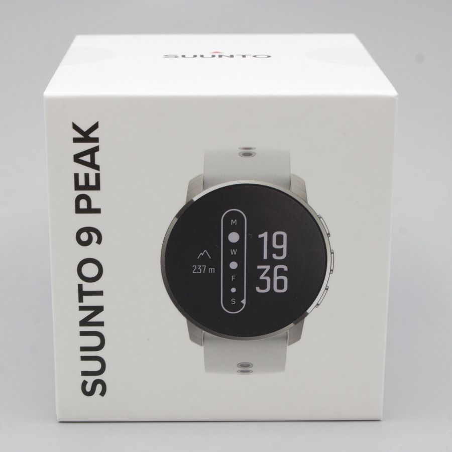 新品未開封】SUUNTO 9 PEAK BIRCH WHITE TITANIUM SS050519000