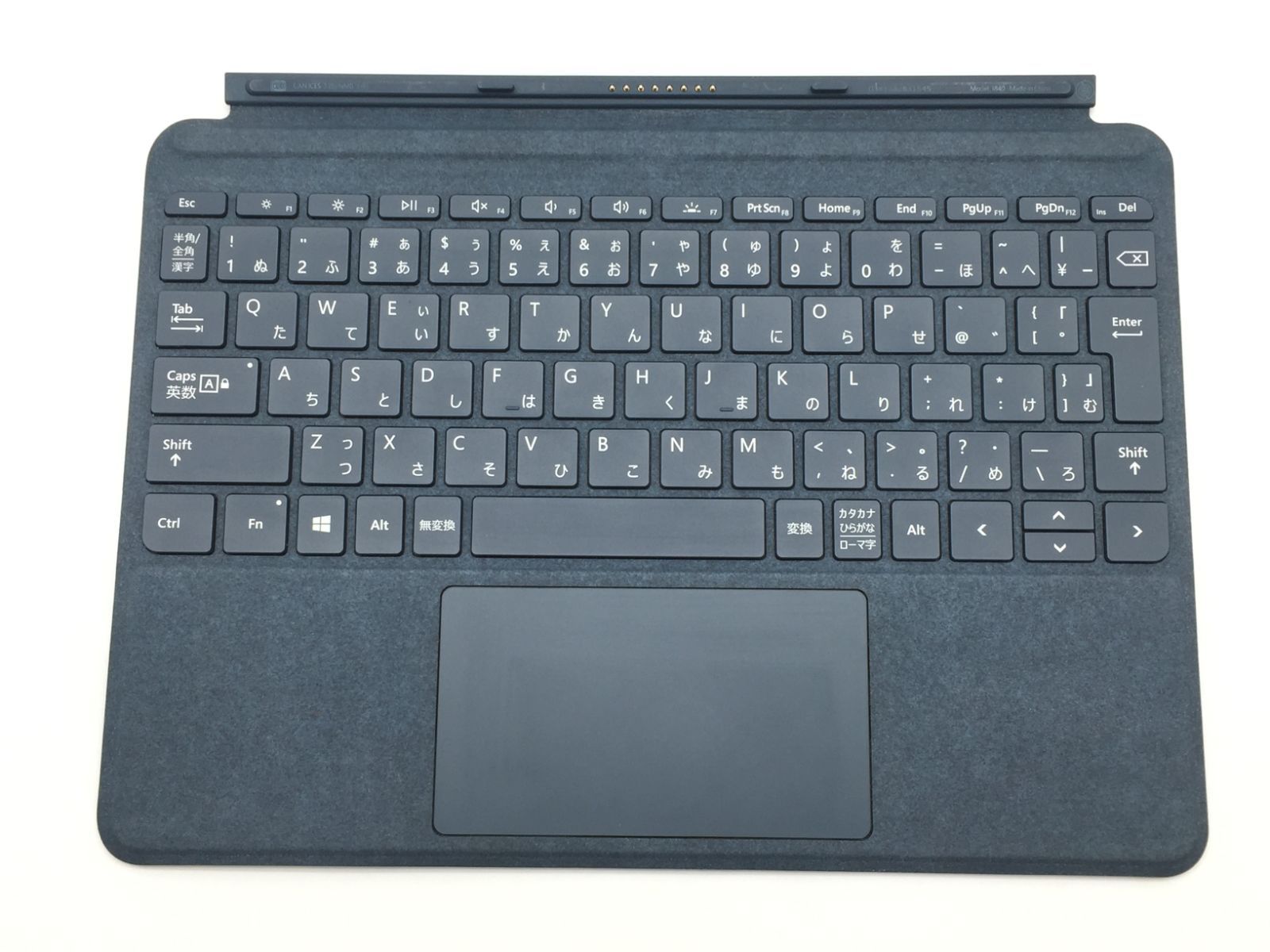 【美品】Microsoft Surface Go 純正キーボード タイプカバー Model:1840 ブルー 動作品