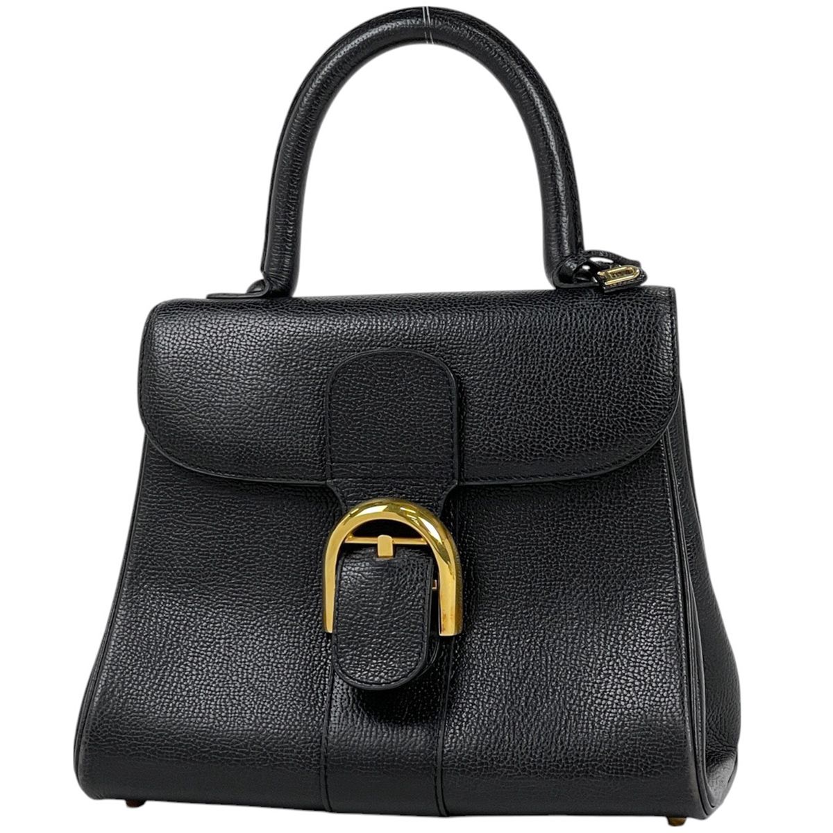 デルヴォー DELVAUX ブリヨン ハンドバッグ 手提げ ハンドバッグ レザー ブラック レディース
