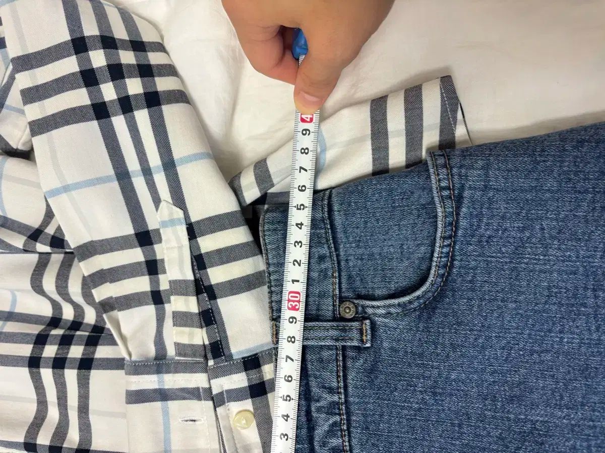 BURBERRY バーバリー チェック シャツ ＋ デニム スカート セット