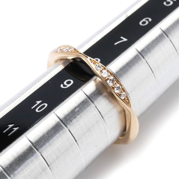 本日出品最後　CHANEL リング　カメリア　ダイヤモンド　極美品 CHANEL シャネル K18PG ピンクゴールド カメリアコレクション