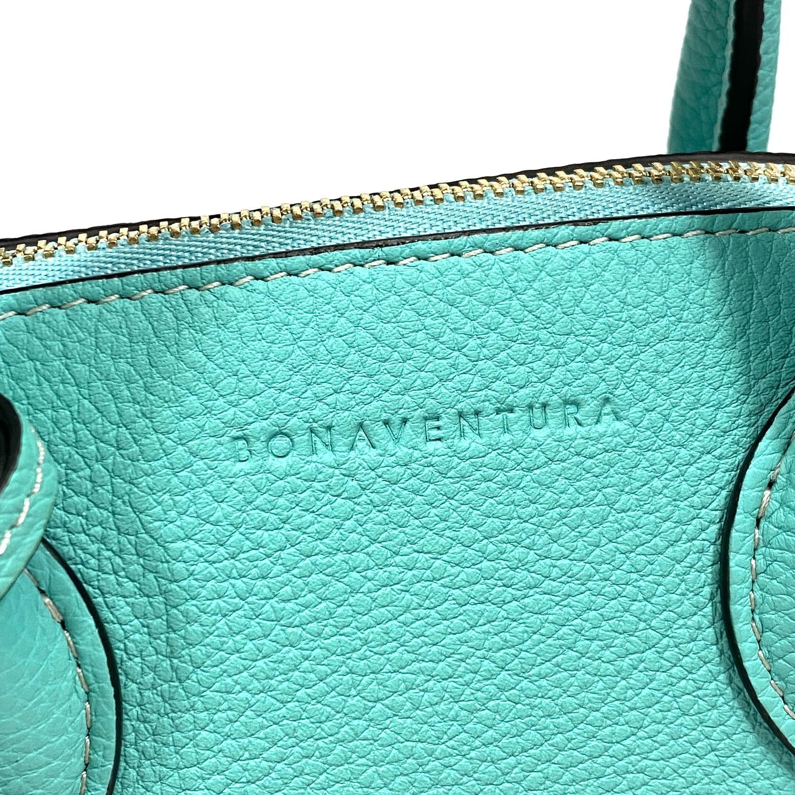 ▽【美品】BONAVENTURA エマバッグ 22シュリンク アトールブルー 限定 