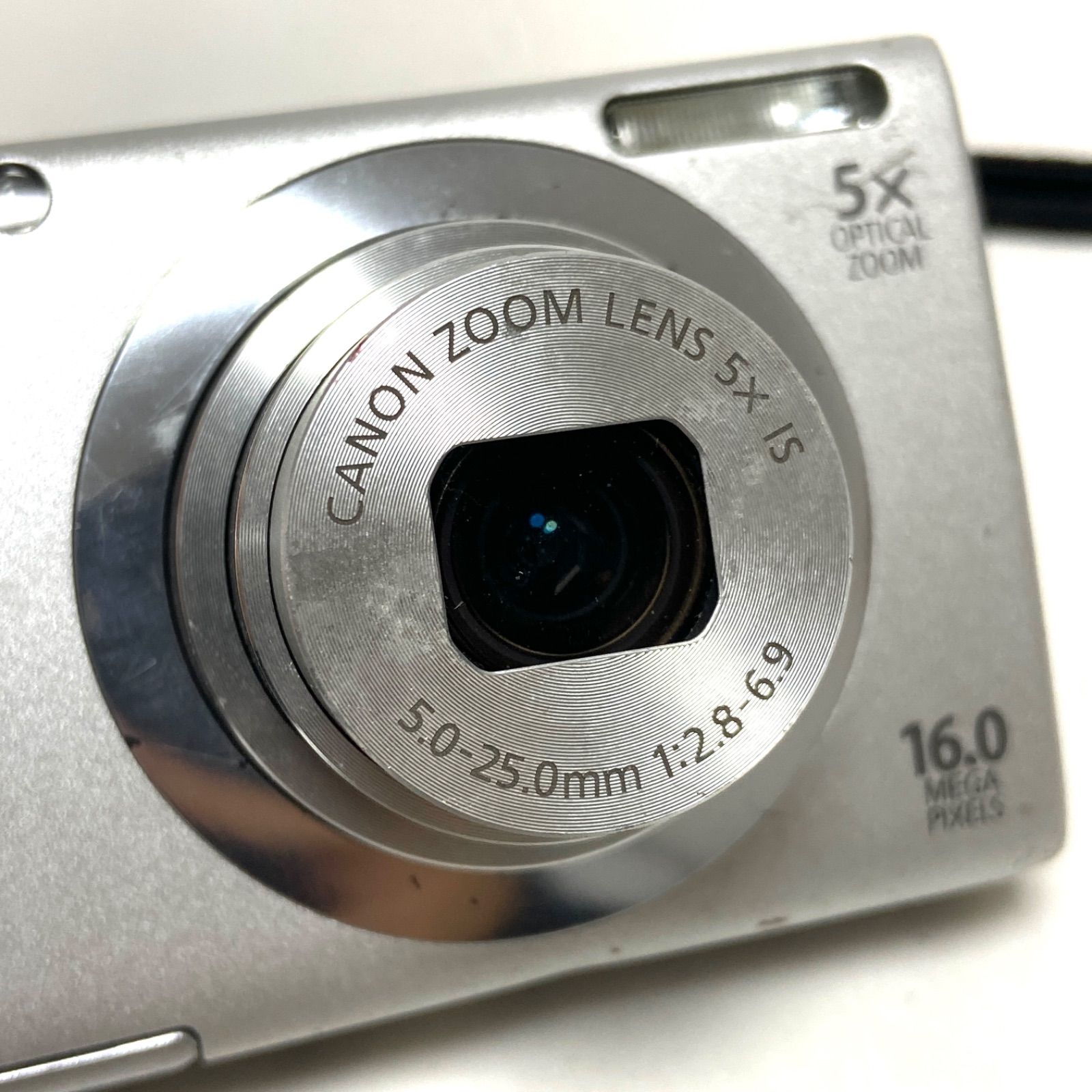 Canon IXY A2400 IS キャノン イクシィ シルバー コンパクトデジタル