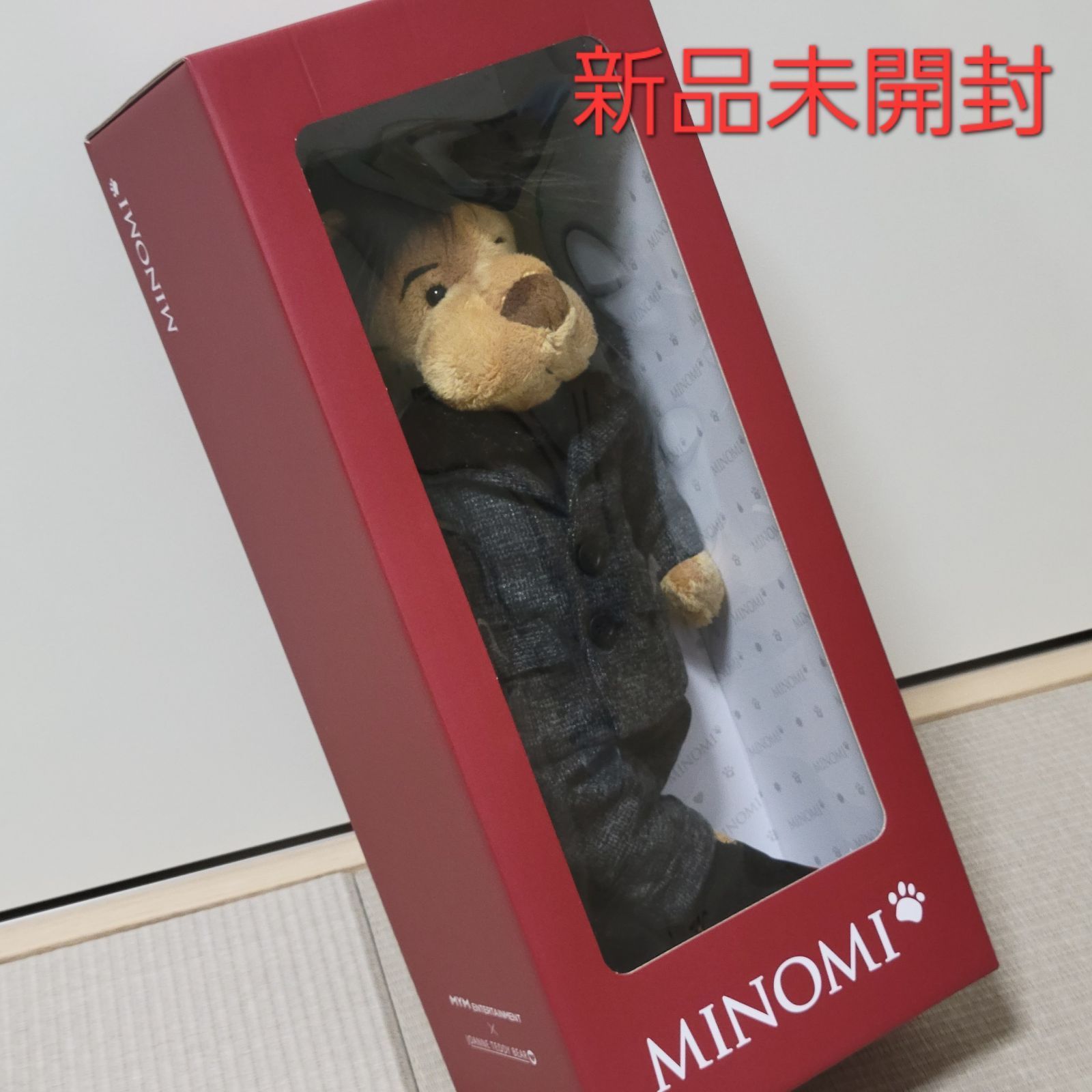 イ・ミンホ イミンホ ミノミ MINOMI ぬいぐるみ 日本公式 FC購入 新品未開封