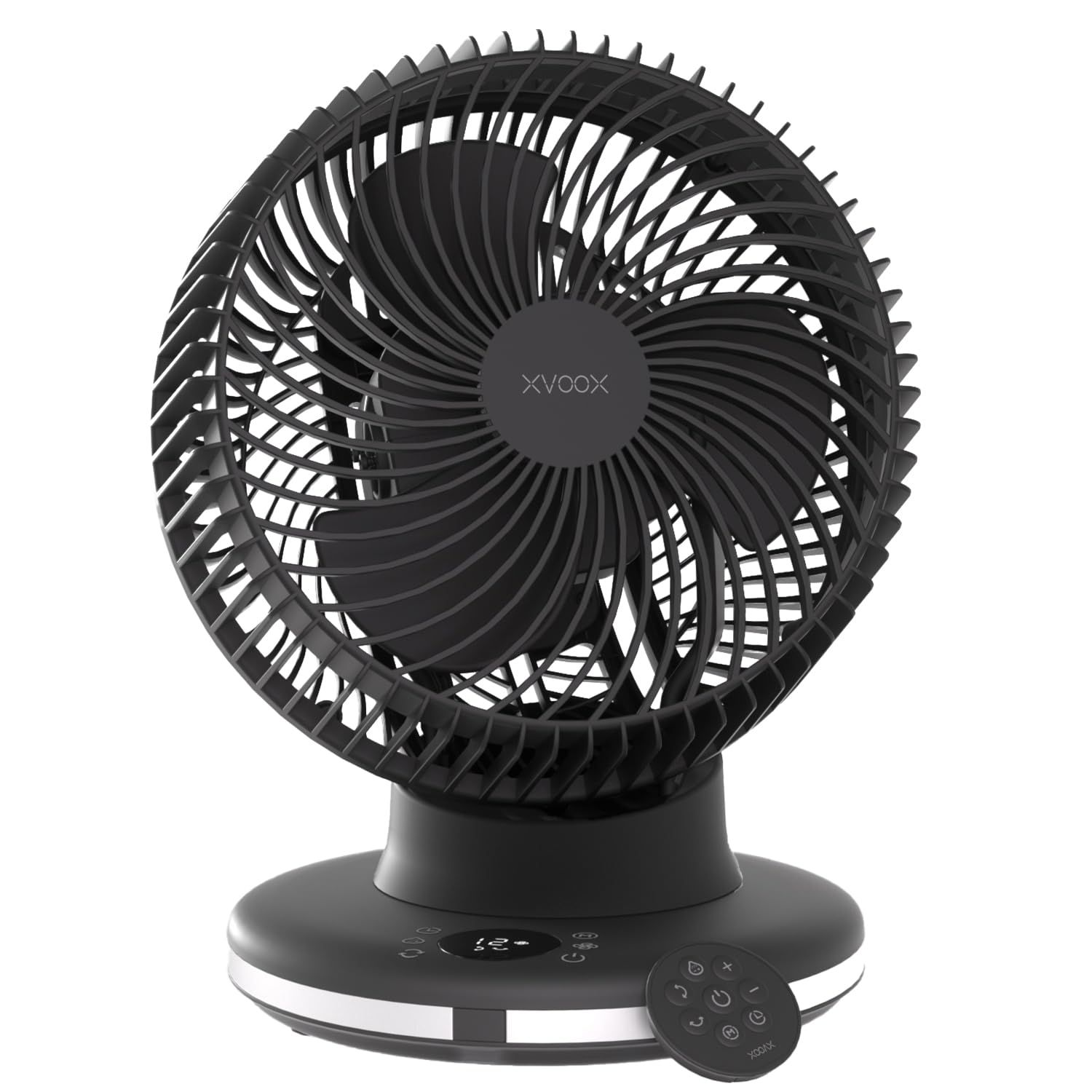 20畳 コンパクト 省エネ 12段階 強風 衣類乾燥 パワフル リズムモード 分解 北欧 おしゃれ リモコン付き 空気循環 リモコン 強力 タイマー付き 扇風機 洗える HTS-F191E ファン dc 首振り 小型 dcモーター ブラック 静音 360度