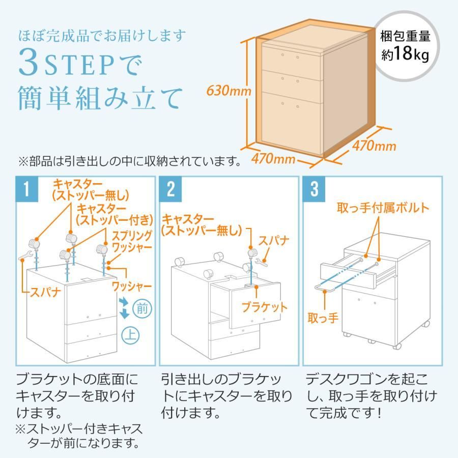 キャスター付き