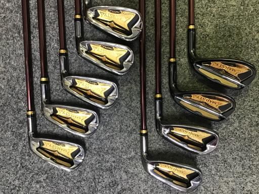 マジェスティゴルフ 旧マルマン MAJESTY PRESTIGIO X 9S アイアンセット IR MAJESTY LV730 IR フレックスSR メンズ 男性用 右利き 右用 Cランク ゴルフクラブ
