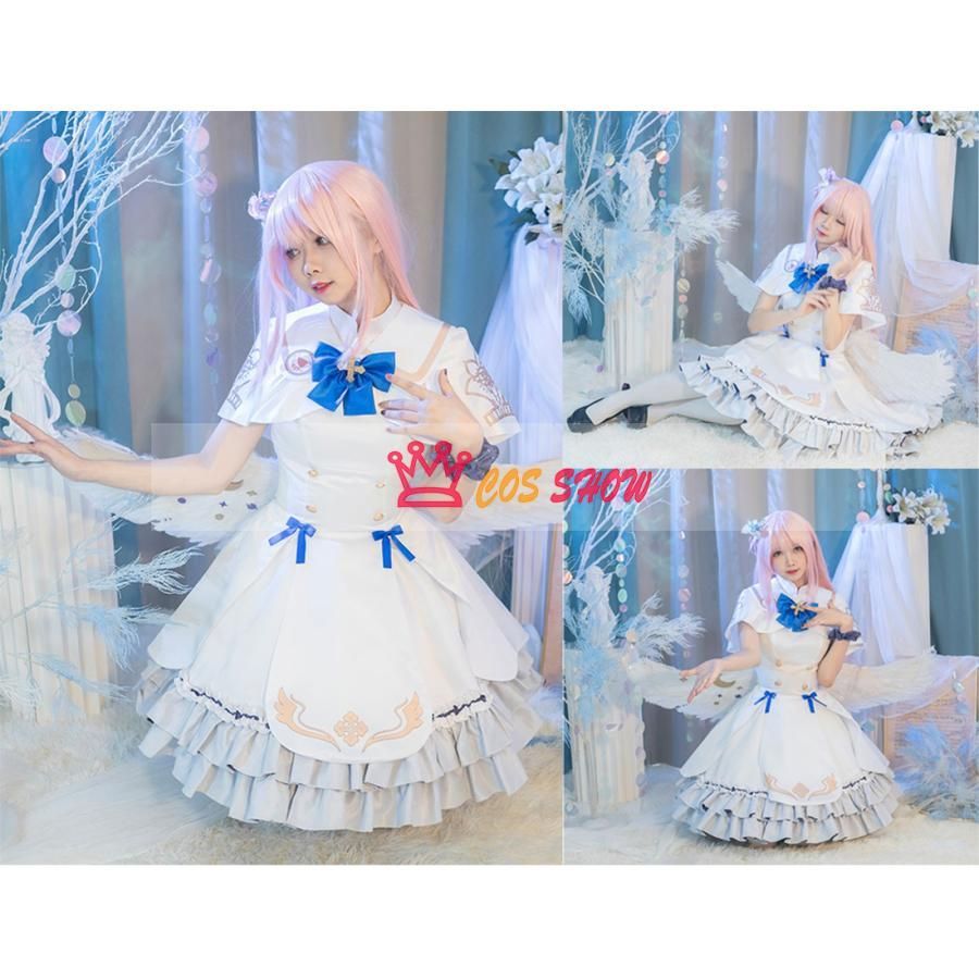 エルフ森林 ブルーアーカイブ 美園ミカ コスプレ衣装 Mサイズ 羽付き