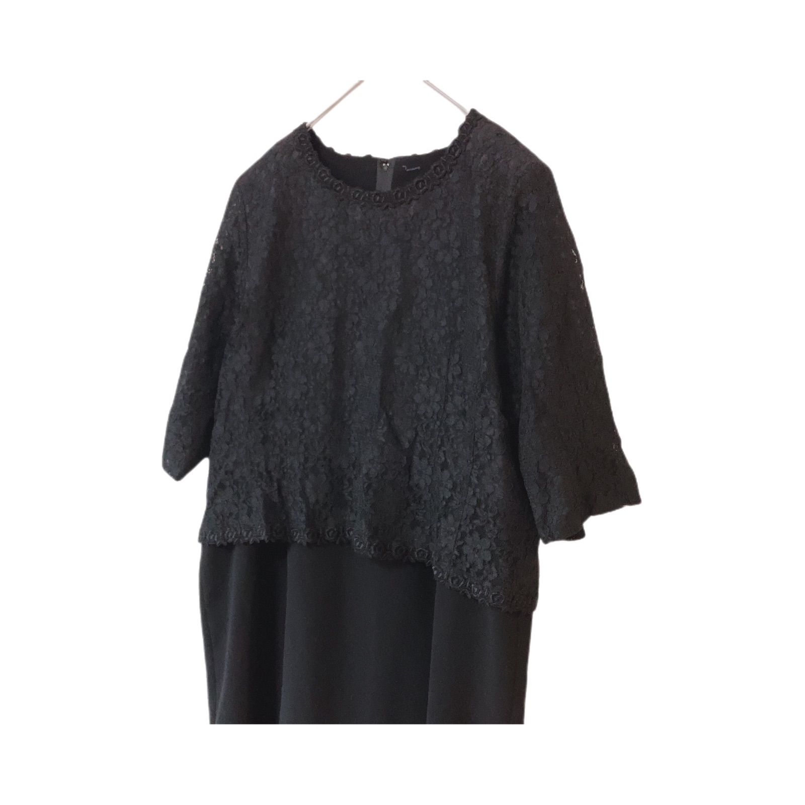 z1407 TOKYO IGIN 東京イギン ブラックフォーマル 礼服 ワンピース