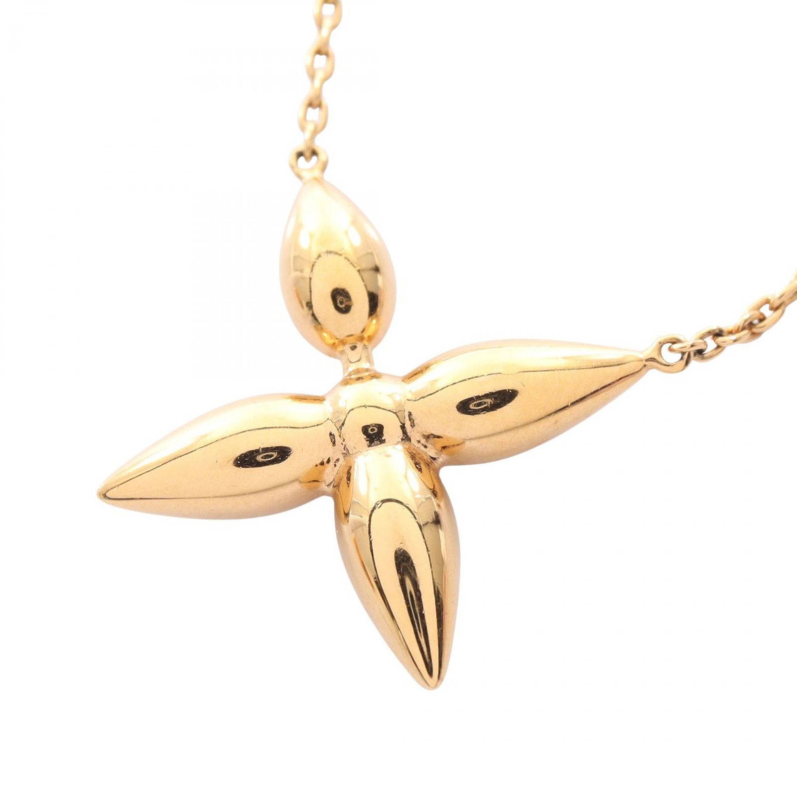 ルイ・ヴィトン LOUIS VUITTON ネックレス コリエ ルイゼット GP