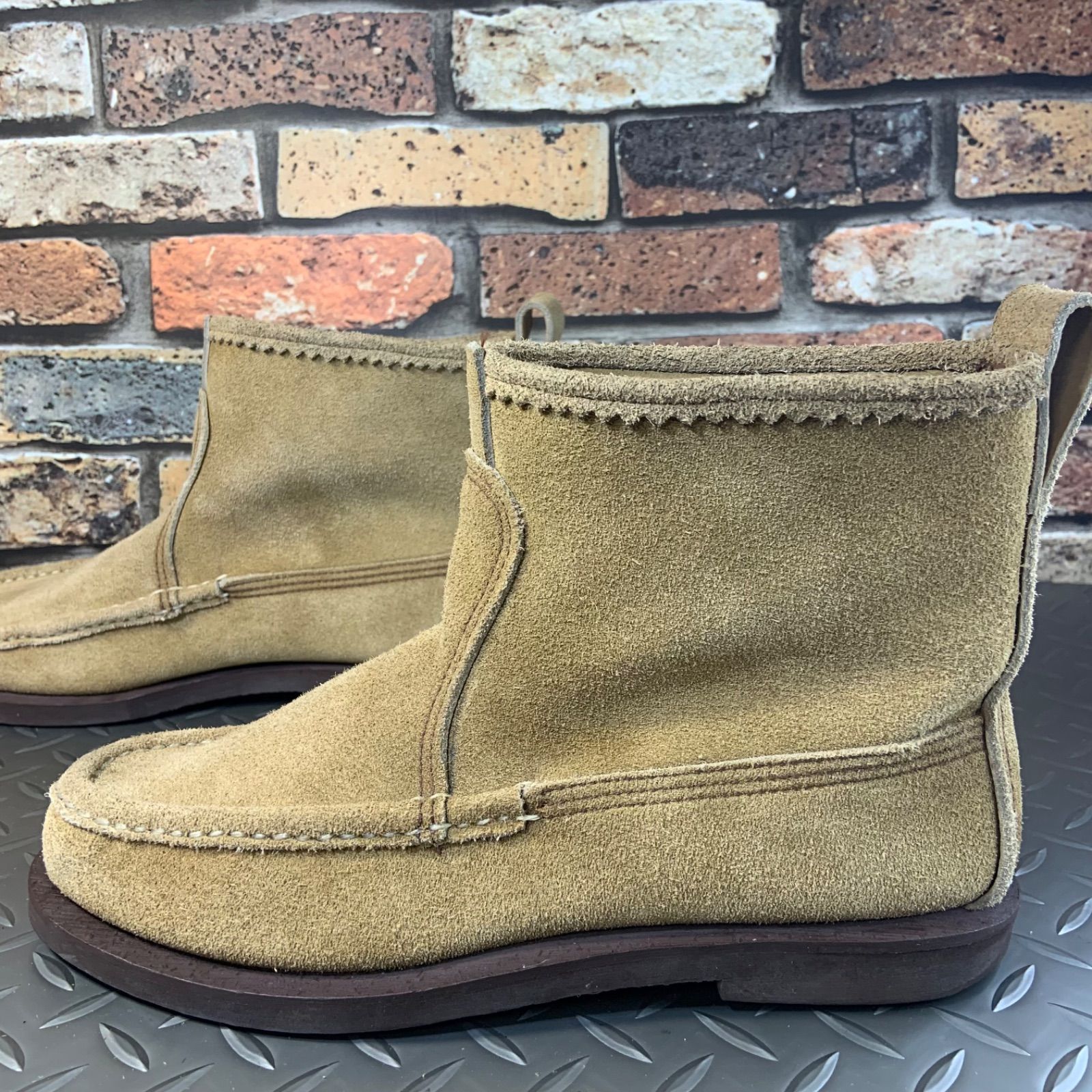 ☆RUSSELL MOCCASIN ノックアバウト US7.5E JP25.5㎝ ラッセルモカシン