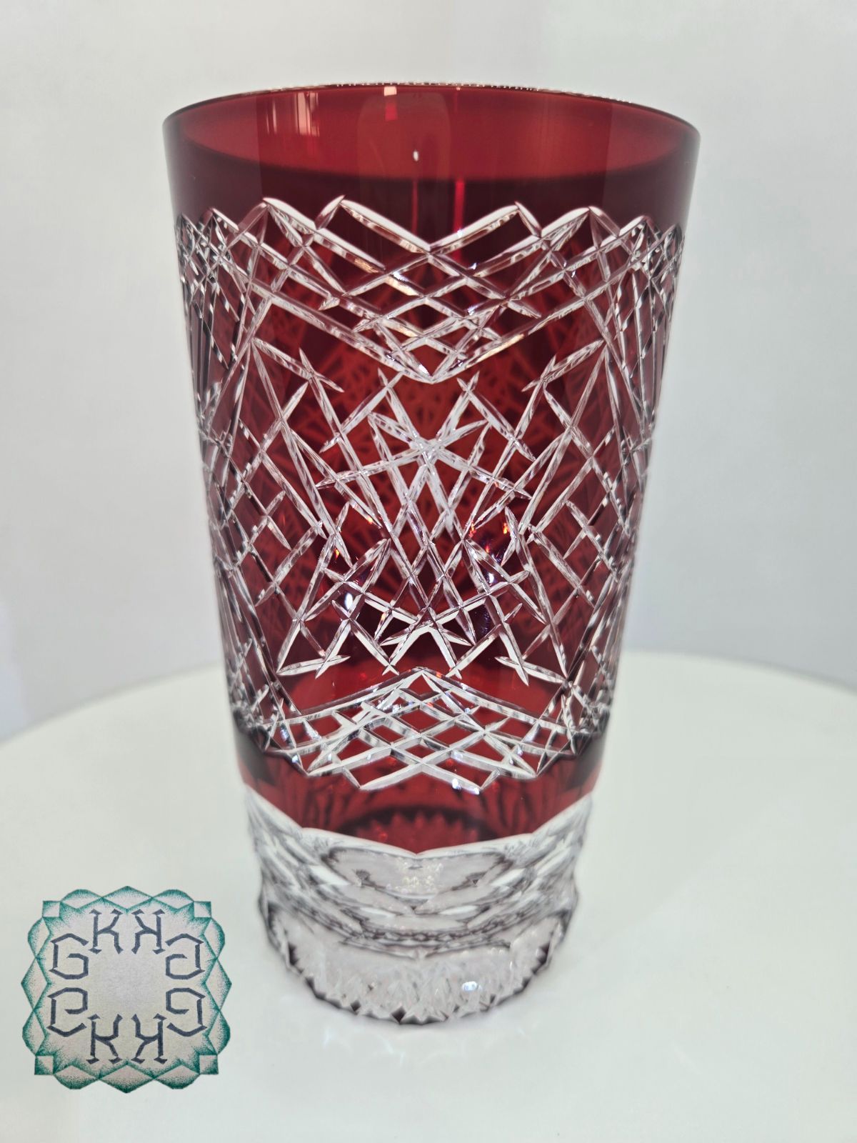  カレイドグラス パイントグラス ４７０㎖ 焼酎タンブラー ハイボールグラス コップ グラス 赤 レッド KALEIDO GLASS コップ グラス コップ グラス 酒器