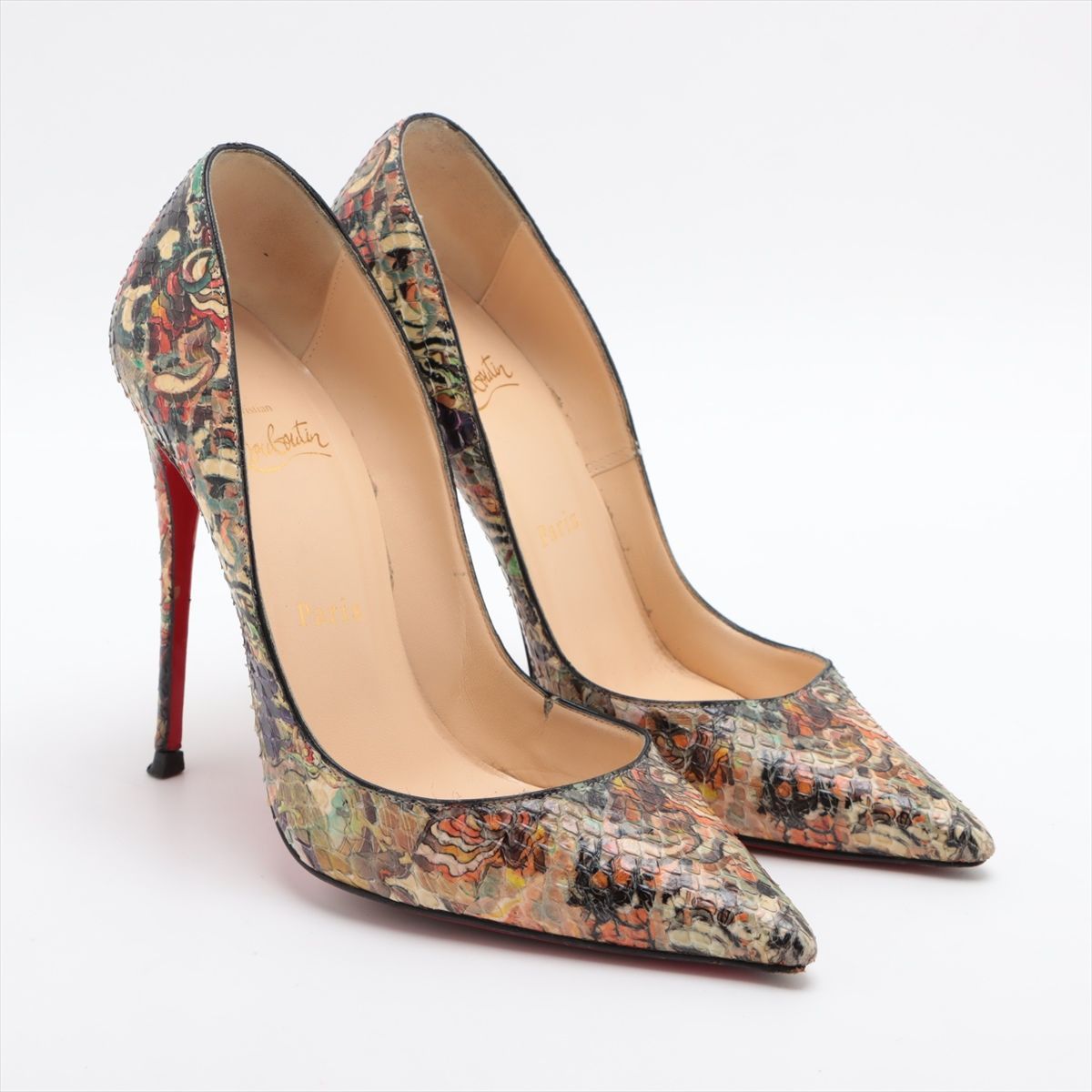 Christian Louboutin クリスチャンルブタン SO KATE 120 レザー 