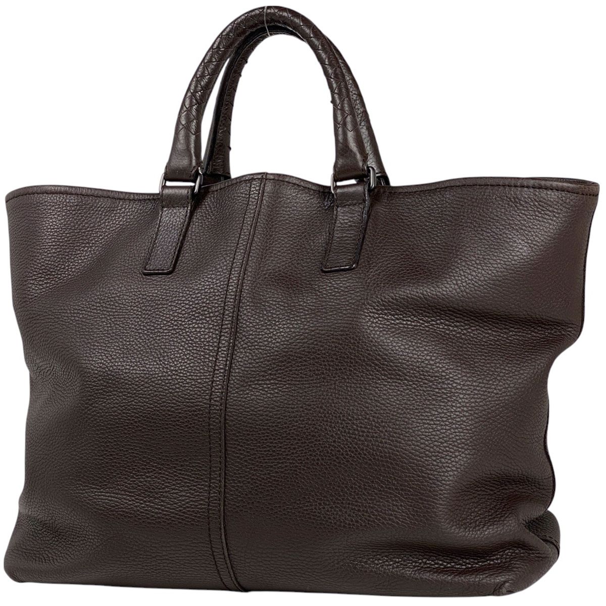 ボッテガヴェネタ BOTTEGAVENETA イントレチャート トートバッグ ハンドバッグ トートバッグ レザー ブラウン レディース