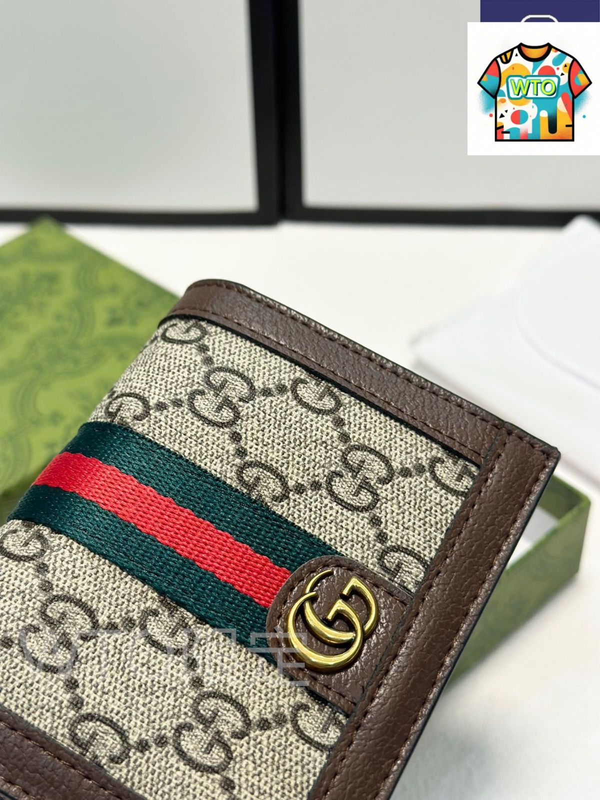 GUCCI 財布 今日WTO】Gucci グッチ 最新ウォレット 頭層小牛皮×PVC素材 作り