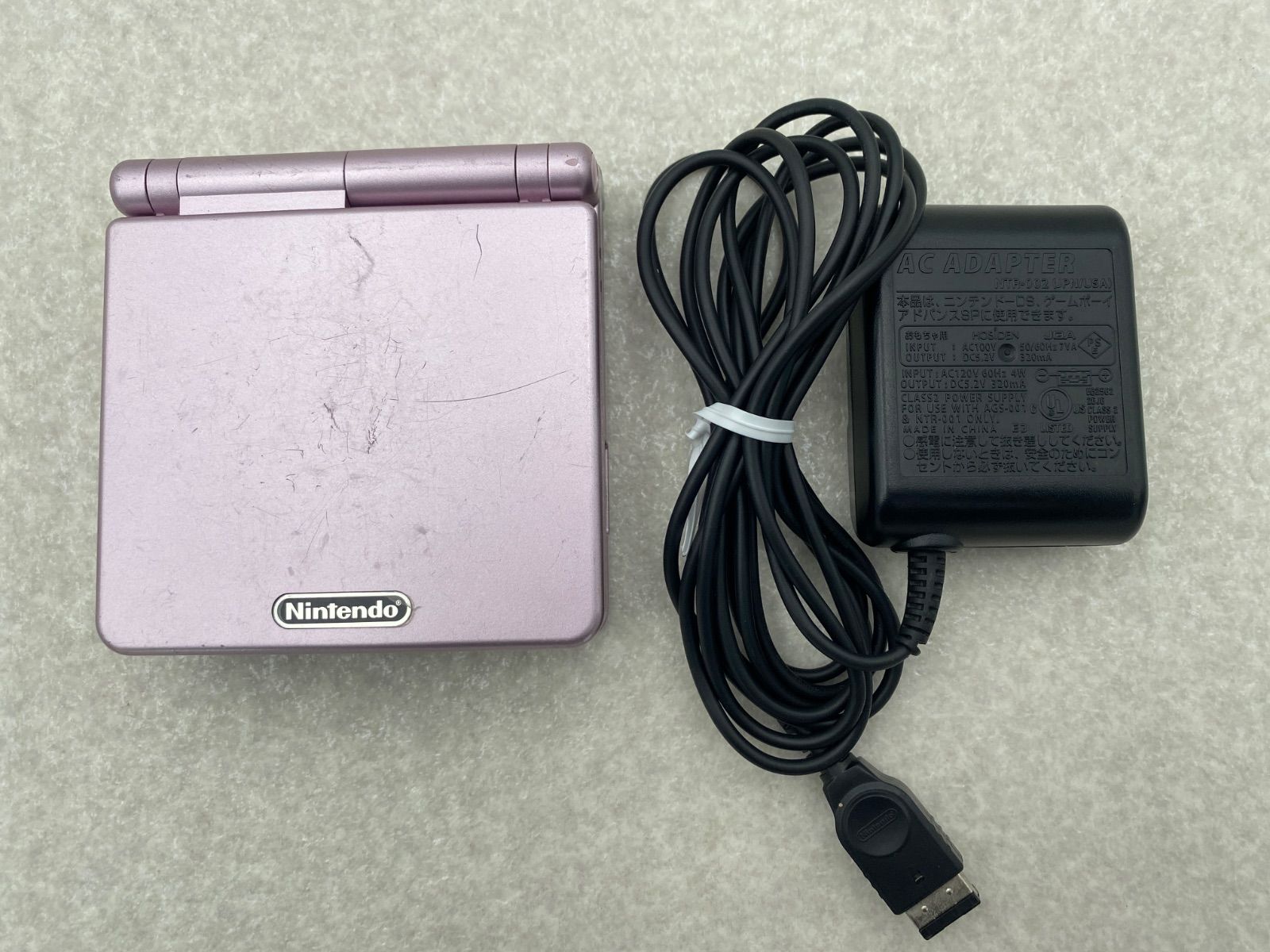 ニンテンドーゲームボーイアドバンスSP パールピンク - メルカリ