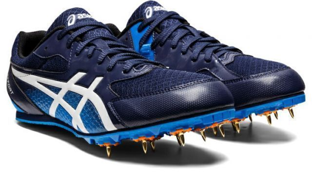 asics アシックス EFFORT 13 PEACOAT/WHITE 20.5 1093A167 400 | スポーツ スポーツ用品 グッズ ツール 雑貨 靴 シューズ 20.5センチ メンズ レディース 耐久性 オールウェザー 兼用 スパイク 白 ホワイト