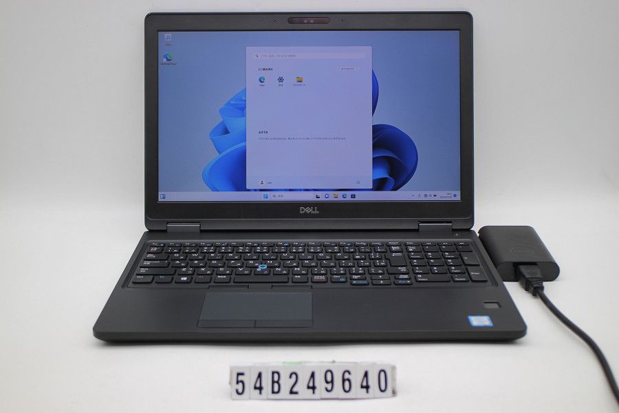 DELL Latitude 5590 Core i5 8350U 1.7GHz/8GB/256GB(SSD)/15.6W/FHD(1920x1080)/Win11 【54B249640】