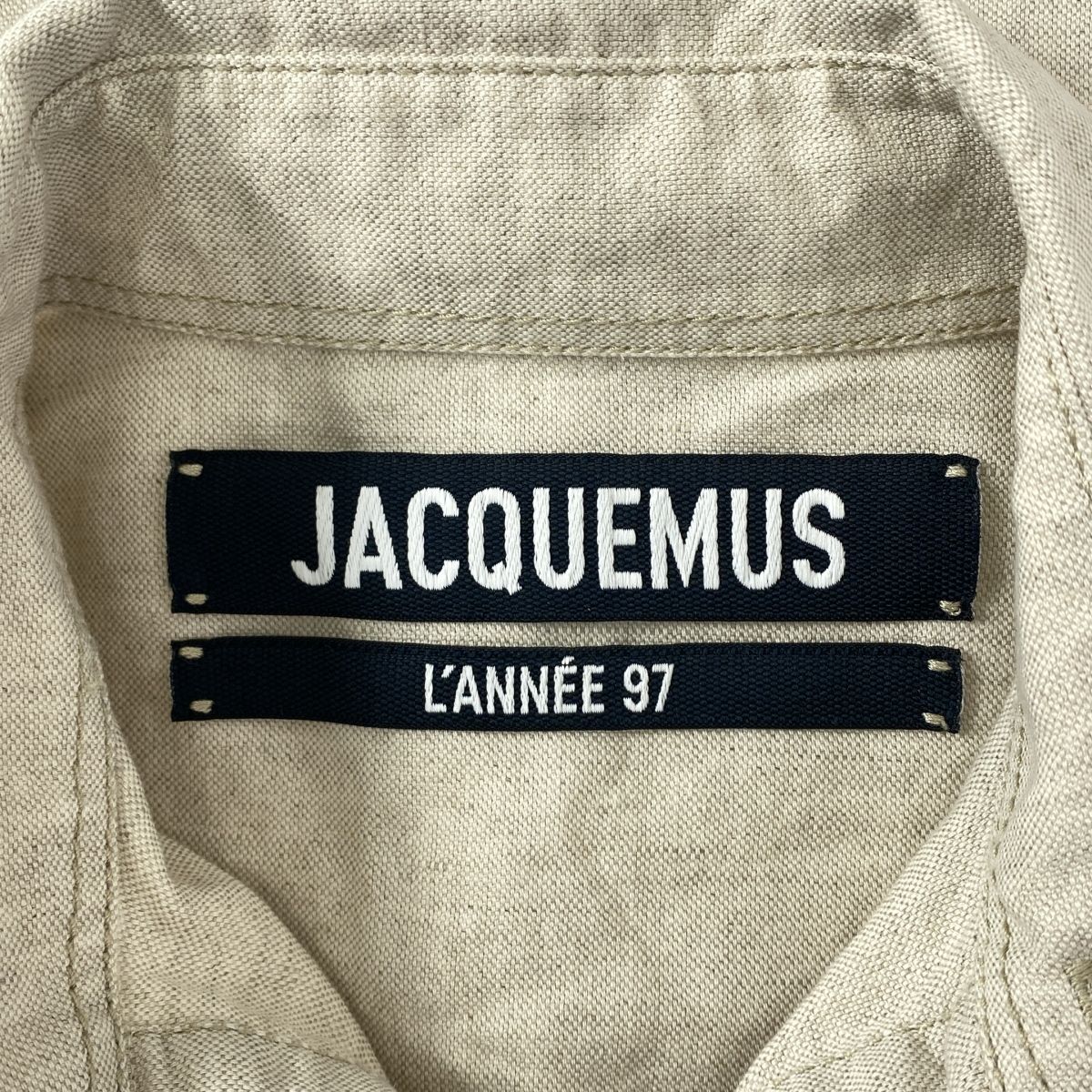 JACQUEMUS / ジャックムス | LANNEE97 コットン リネン パッチワーク  