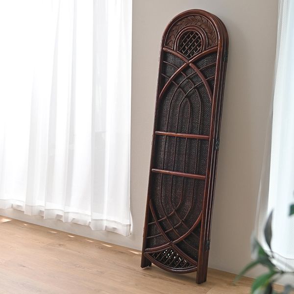 ラタン スクリーン 間仕切り 3連 パーテーション 目隠し 2704 - メルカリ