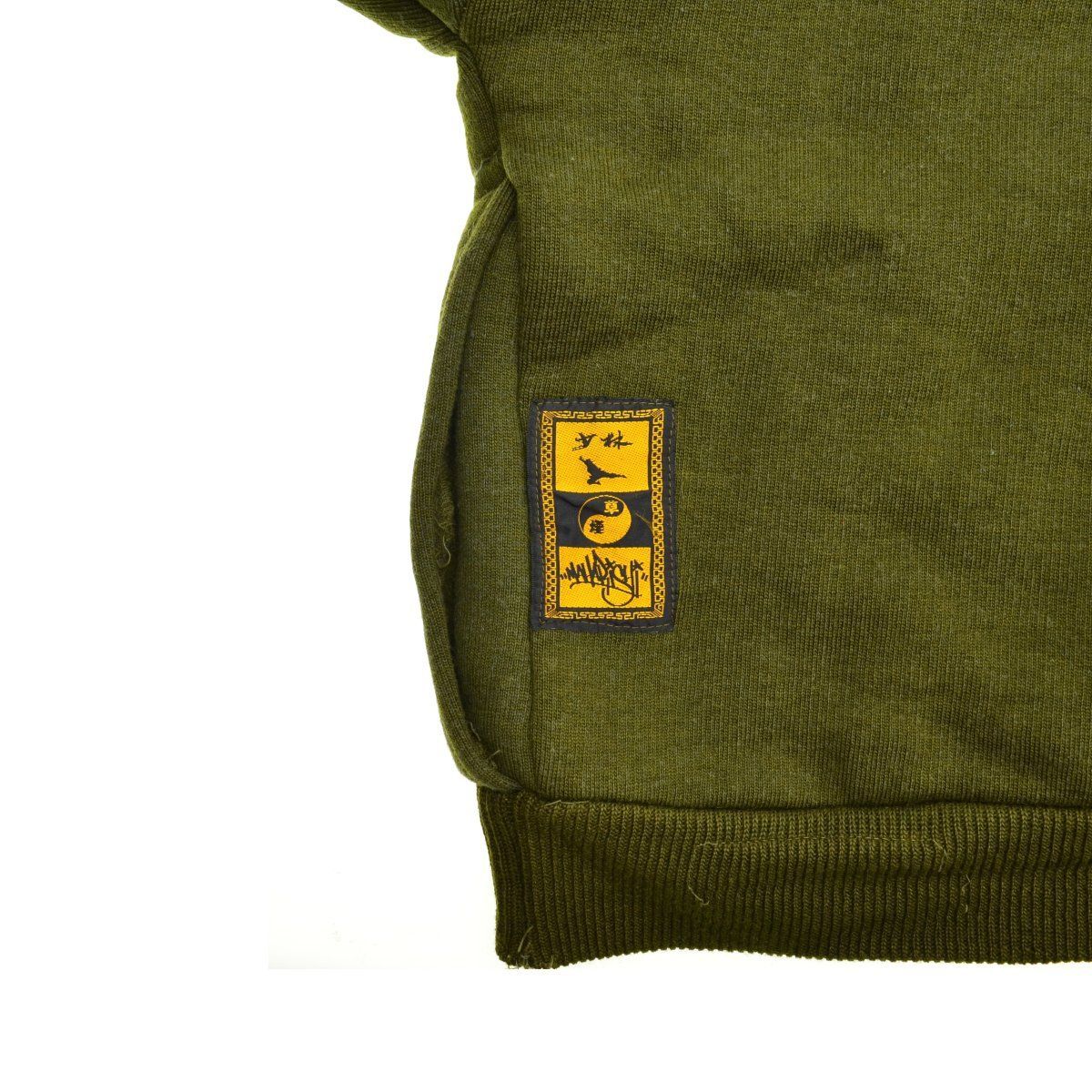 Maharishi】ミリタリー 再構築 リメイク 裏起毛 ヘンリーネック長袖