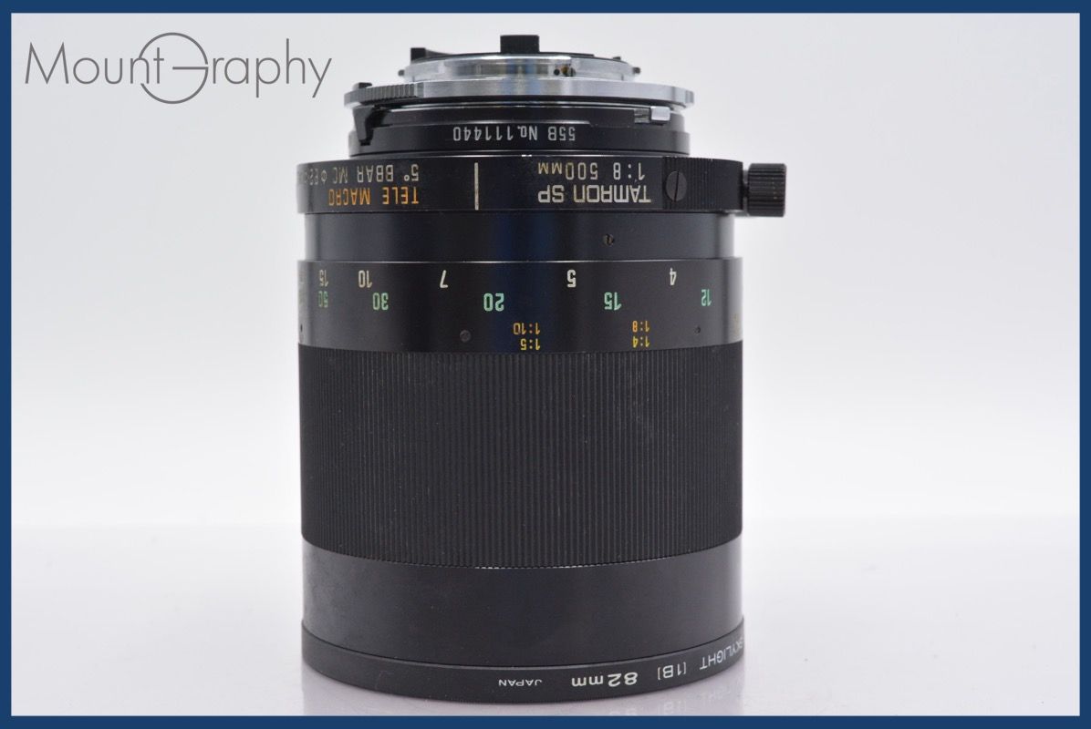 ☆良品☆ タムロン TAMRON SP TELE MACRO 500mm F8 5°BBAR MC