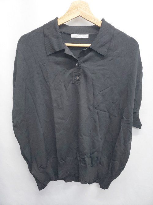 ◇ ⊂ JOURNAL STANDARD relume ニット 半袖 ポロシャツ サイズF