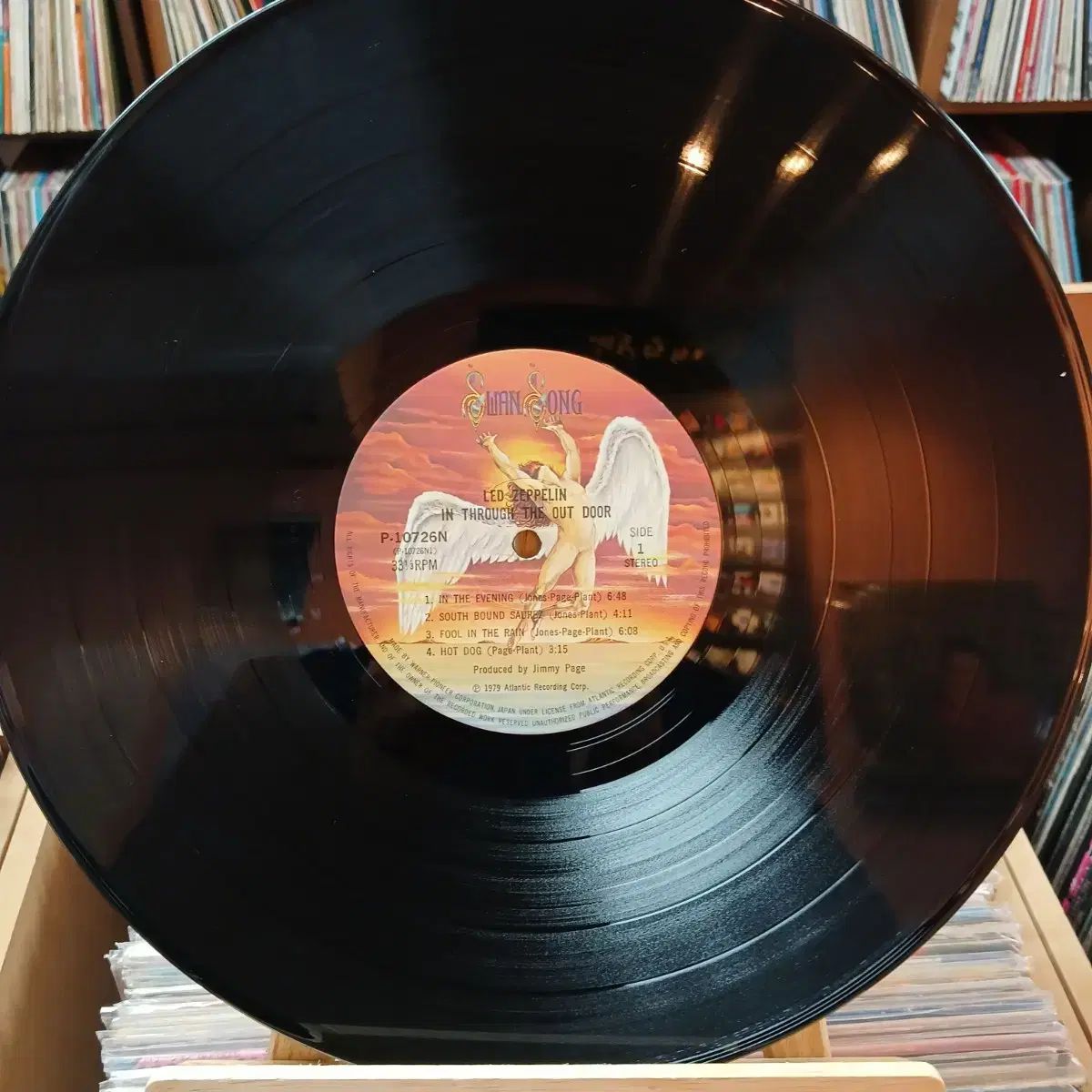 赤 ツェッペリン LP レッド・ツェッペリン レコード5枚セット