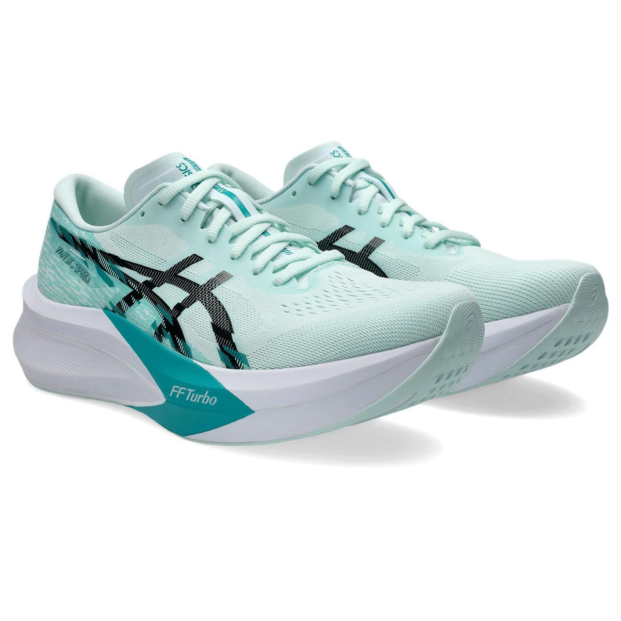 [アシックス] ランニングシューズ MAGIC SPEED 4 1011B873 メンズ 401(スージングシー/ブラック) 27.5 cm 3E [401(スージングシー/ブラック)] [27.5 cm 3E]
