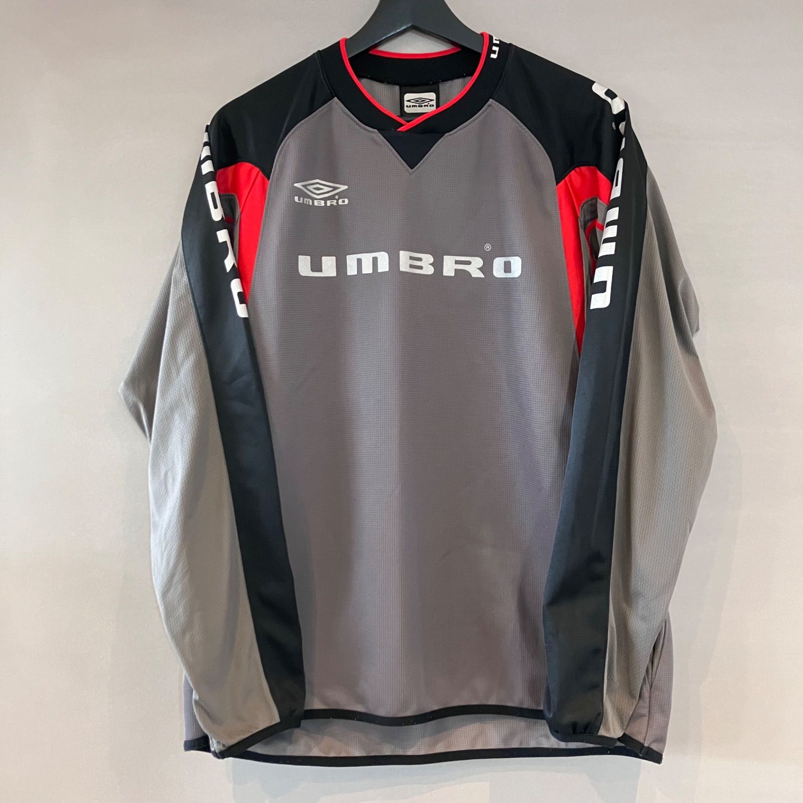 90's UMBRO アンブロ ゲームシャツ サッカーシャツ プルオーバー 