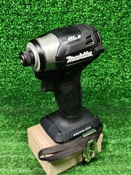マキタ 18V 充電式インパクトドライバ TD173DZB 黒 ケース付 内部オーバーホール済み 軸ブレもモータ異音もなし