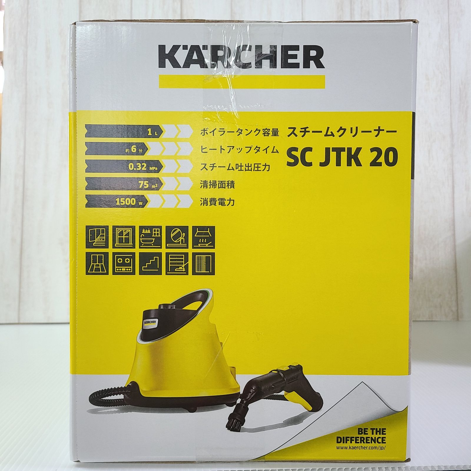 新品未使用 KARCHER ケルヒャー スチームクリーナー SC JTK 20