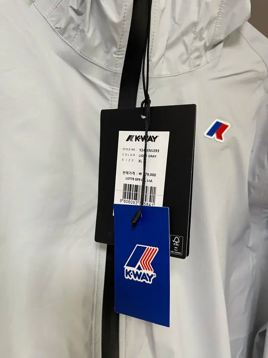 K-WAY ケーウェイ 3 レイヤー 防水 ジャケット