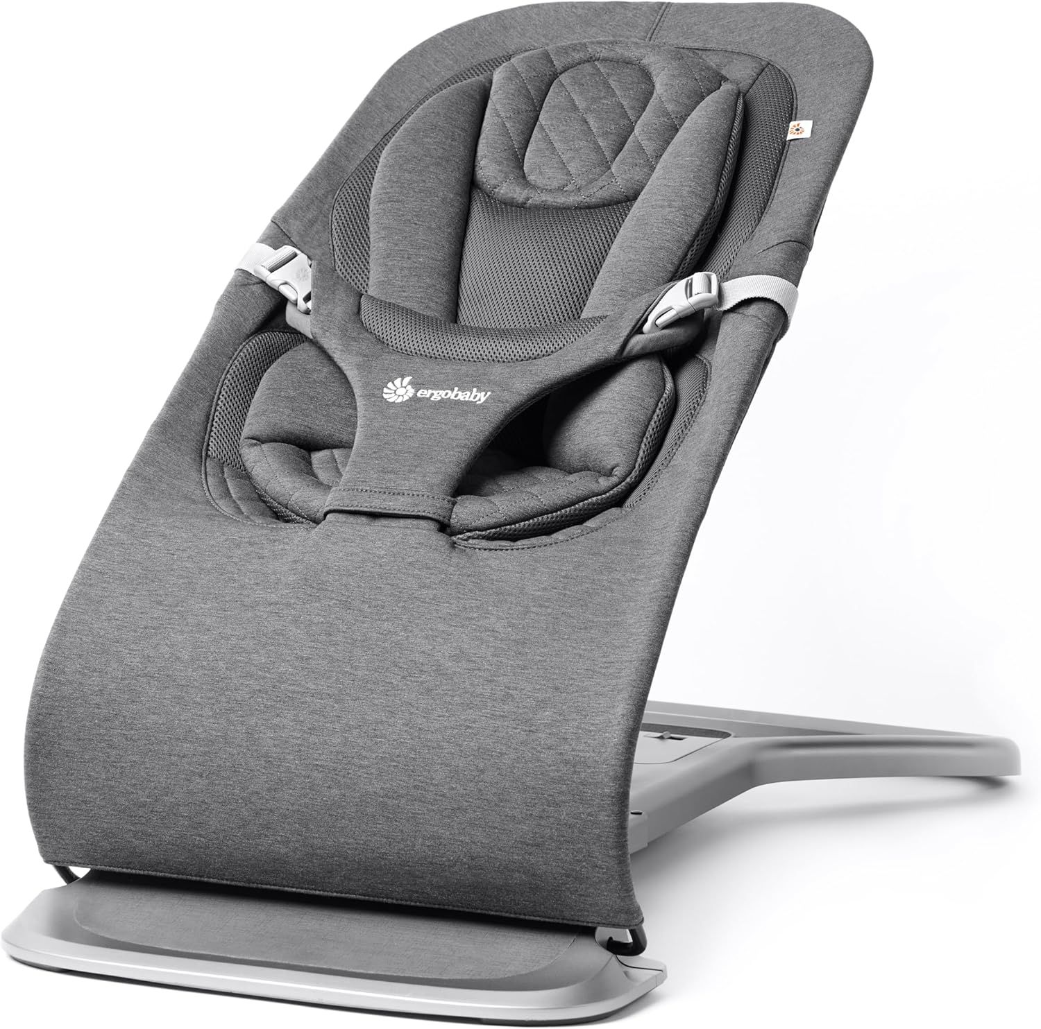 【中古】エルゴ　バウンサー　チャコールグレー 中古】エルゴ バウンサー チャコールグレー