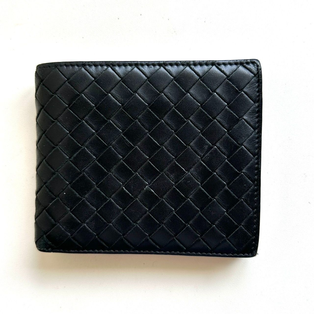 ボッテガヴェネタ BOTTEGA VENETA 二つ折り財布 イントレ